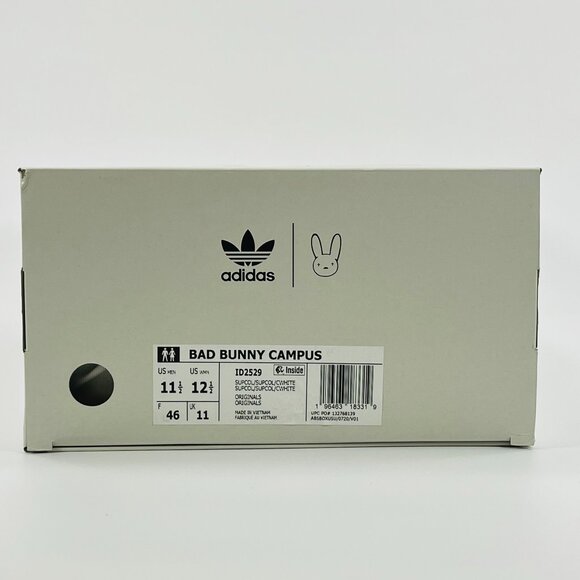 Adidas Campus Light x Bad Bunny 'Chalky Brown' ID2529 Multi Size - Picture 15 of 15